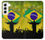S2981 Brésil Football Football Etui Coque Housse pour Samsung Galaxy S22