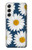 S3009 Daisy bleu Etui Coque Housse pour Samsung Galaxy S22