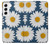 S3009 Daisy bleu Etui Coque Housse pour Samsung Galaxy S22