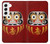 S3023 Japon Bonne chance Daruma Poupée Etui Coque Housse pour Samsung Galaxy S22