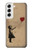S3170 Fille de coeur hors de portée Etui Coque Housse pour Samsung Galaxy S22