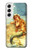 S3184 Peinture Petite Sirène Etui Coque Housse pour Samsung Galaxy S22