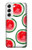 S3236 Motif melon d'eau Etui Coque Housse pour Samsung Galaxy S22