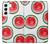 S3236 Motif melon d'eau Etui Coque Housse pour Samsung Galaxy S22