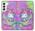 S3264 Pastel Licorne Etui Coque Housse pour Samsung Galaxy S22