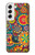 S3272 Motif coloré Etui Coque Housse pour Samsung Galaxy S22