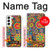 S3272 Motif coloré Etui Coque Housse pour Samsung Galaxy S22