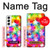 S3292 Coloré Disco étoile Etui Coque Housse pour Samsung Galaxy S22