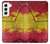 S3315 Espagne Drapeau graphique Football Millésime Etui Coque Housse pour Samsung Galaxy S22