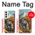 S3331 Peter Paul Rubens Tigre und Lowenjagd Etui Coque Housse pour Samsung Galaxy S22