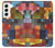 S3341 Paul Klee Raumarchitekturen Etui Coque Housse pour Samsung Galaxy S22