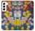 S3342 Claude Monet Chrysanthèmes Etui Coque Housse pour Samsung Galaxy S22