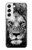 S3372 Lion Visage Etui Coque Housse pour Samsung Galaxy S22