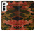 S3393 Camouflage sang Splatter Etui Coque Housse pour Samsung Galaxy S22
