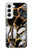 S3419 Imprimer Graphique en marbre d'or Etui Coque Housse pour Samsung Galaxy S22