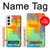 S3423 Coup de pinceau Etui Coque Housse pour Samsung Galaxy S22