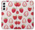 S3481 fraise Etui Coque Housse pour Samsung Galaxy S22