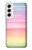 S3507 Coloré Arc-en-ciel pastel Etui Coque Housse pour Samsung Galaxy S22