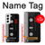 S3516 Ruban cassette millésimé Etui Coque Housse pour Samsung Galaxy S22