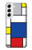 S3536 Art moderne Etui Coque Housse pour Samsung Galaxy S22