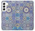 S3537 Motif marocain Mosaïque Etui Coque Housse pour Samsung Galaxy S22
