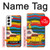 S3599 Hippie submarin Jaune Etui Coque Housse pour Samsung Galaxy S22