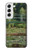 S3674 Claude Monet La passerelle japonaise et la piscine de nénuphars Etui Coque Housse pour Samsung Galaxy S22