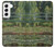 S3674 Claude Monet La passerelle japonaise et la piscine de nénuphars Etui Coque Housse pour Samsung Galaxy S22