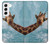 S3680 Girafe de sourire mignon Etui Coque Housse pour Samsung Galaxy S22