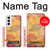 S3686 Automne Feuille Automne Etui Coque Housse pour Samsung Galaxy S22
