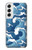 S3751 Modèle de vague Etui Coque Housse pour Samsung Galaxy S22