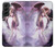 S0407 fantaisie Ange Etui Coque Housse pour Samsung Galaxy S22 Plus