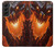S0414 Dragon de feu Etui Coque Housse pour Samsung Galaxy S22 Plus