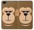 S2721 Cute Grumpy Monkey Cartoon Etui Coque Housse pour iPhone 5 5S SE
