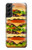 S0790 Hamburger Etui Coque Housse pour Samsung Galaxy S22 Plus