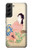 S0889 Japon Kimono Etui Coque Housse pour Samsung Galaxy S22 Plus