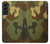 S1602 Camo Camouflage Imprimé graphique Etui Coque Housse pour Samsung Galaxy S22 Plus