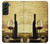 S2042 Raisin Vignoble Raisins Bouteille Rouge Vin Etui Coque Housse pour Samsung Galaxy S22 Plus