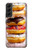 S2431 Fantaisie douce Donuts Etui Coque Housse pour Samsung Galaxy S22 Plus