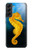 S2444 Hippocampe Monde sous-marin Etui Coque Housse pour Samsung Galaxy S22 Plus