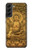 S2452 Bouddha Bas relief Art Imprimé Graphique Etui Coque Housse pour Samsung Galaxy S22 Plus