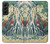 S2491 Hokusai Kirifuri Cascade à Kurokami Etui Coque Housse pour Samsung Galaxy S22 Plus
