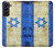 S2614 Israël Vieux Drapeau Etui Coque Housse pour Samsung Galaxy S22 Plus