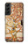 S2723 L'arbre de vie Gustav Klimt Etui Coque Housse pour Samsung Galaxy S22 Plus