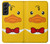 S2760 Canard Tuxedo jaune Dessin animé Etui Coque Housse pour Samsung Galaxy S22 Plus