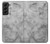S2845 Texture en marbre gris Etui Coque Housse pour Samsung Galaxy S22 Plus