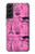 S2885 Paris Rose Etui Coque Housse pour Samsung Galaxy S22 Plus
