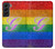 S2899 Arc en ciel LGBT Gay Pride Drapeau Etui Coque Housse pour Samsung Galaxy S22 Plus