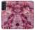 S3052 Rose Marbre Imprimé graphique Etui Coque Housse pour Samsung Galaxy S22 Plus