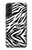 S3056 Zèbre Texture Imprimé graphique Peau Etui Coque Housse pour Samsung Galaxy S22 Plus